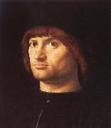 Antonello da Messina Portrat of a man oil on canvas